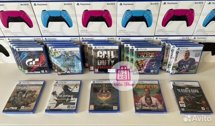 Sony Playstation 5 с Дисководом +600 игр +Гарантия