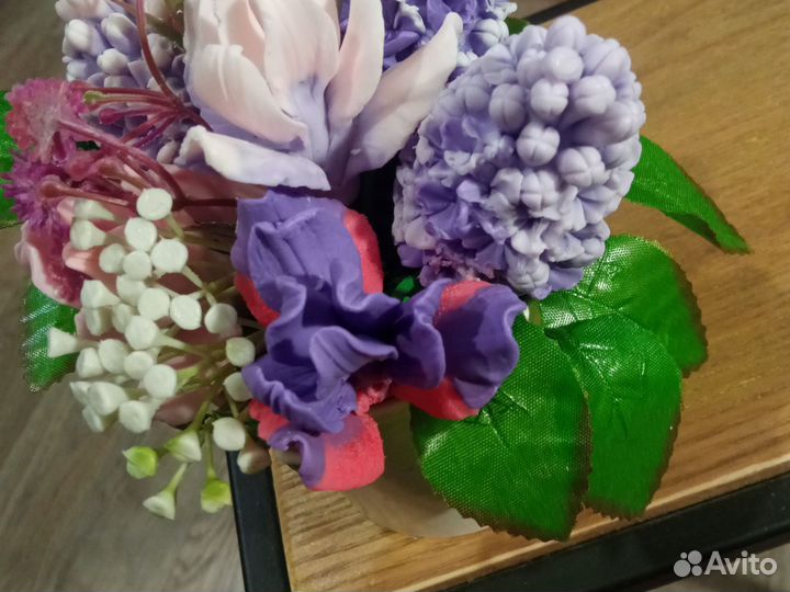 Букет цветов. Мыло ручной работы