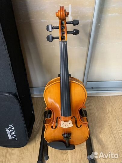 Скрипка для обучения 4/4 + мостик