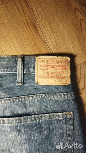 Джинсы levis 569 w38