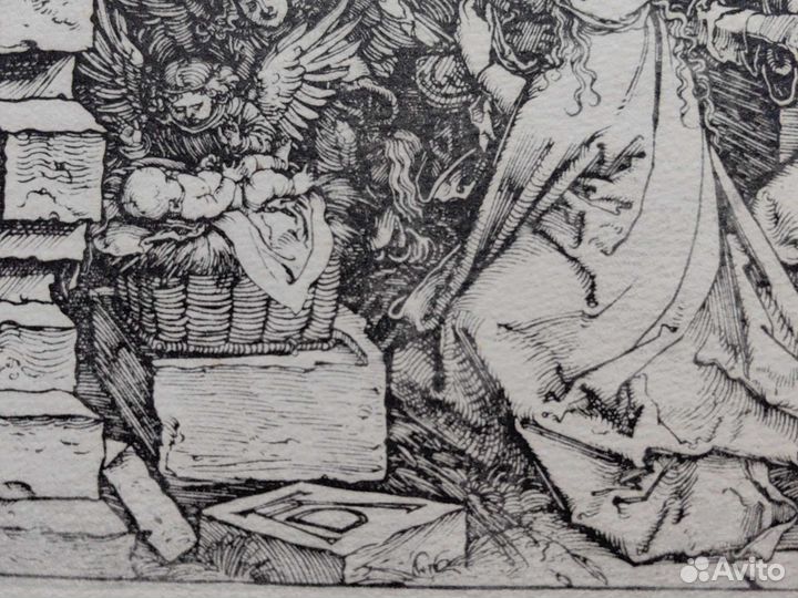 Репродукция гравюры А. Дюрера