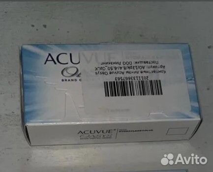 Линзы acuvue oasys with hydraclear plus -6,5