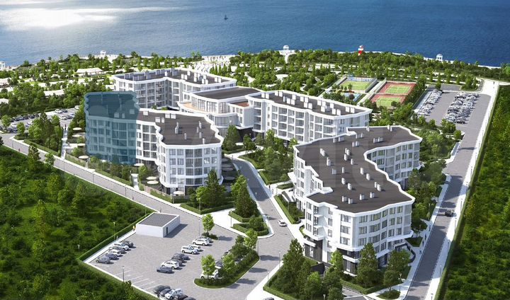 1-к. апартаменты, 39,4 м², 4/5 эт.