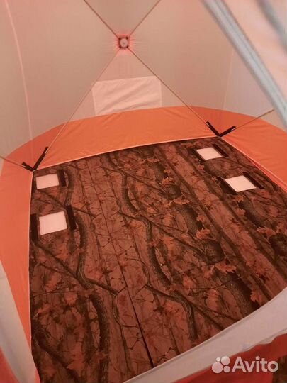 Пол утеплённый в палатку для зимней рыбалки