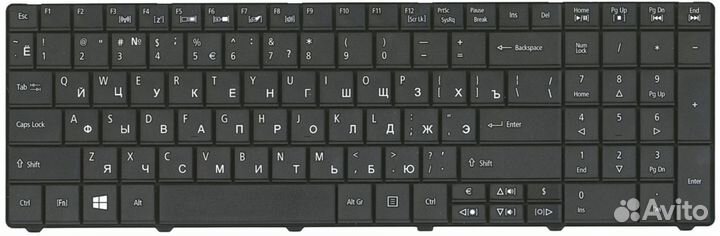 Клавиатура Acer Aspire E1-521, E1-531, E1-571