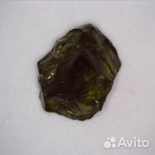 Празиолит (зелёный кварц) природный