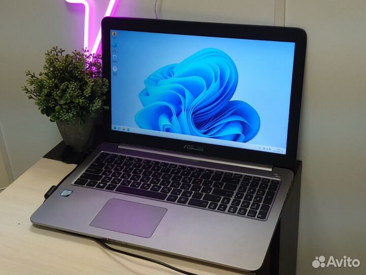 Игровой стальной asus i5 6200/gtx950/512gb+ ssd