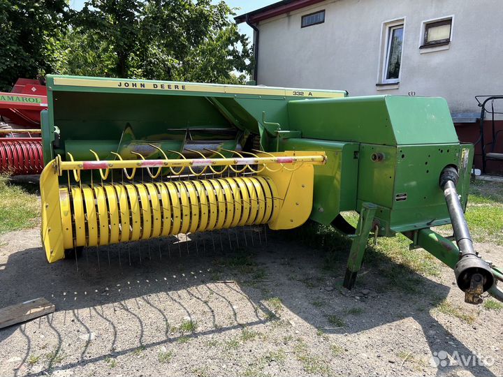 Пресс-подборщик John Deere 332 A, 2008