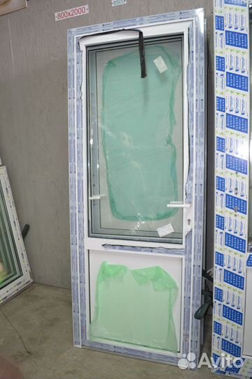 Готовые двери 80х200 алюминиевые