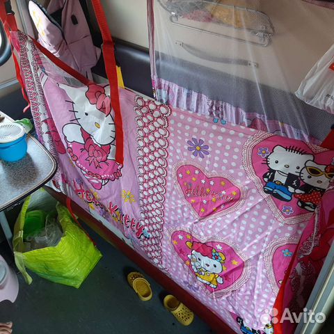 Манеж детский в поезд