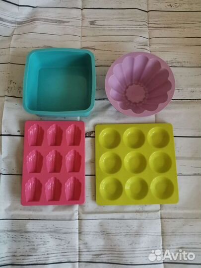 Силиконовые формы для выпечки,цена за всё