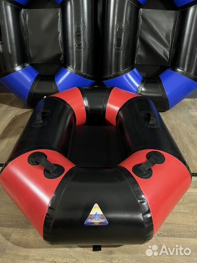 Зимняя ватрушка двухместная