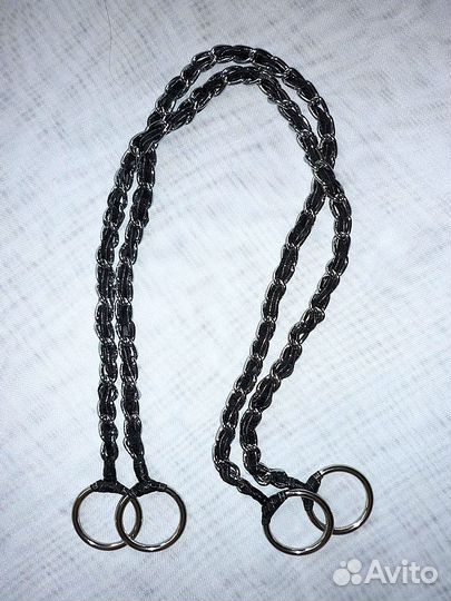 Ручки для сумки (пара). Цепочка, металл, 62 см