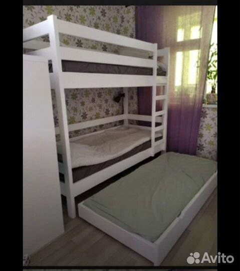 Кровать для троих детей
