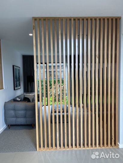 Реечные перегородки