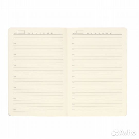 Ежедневник Latte NEW недатированный, зеленый/лимонный (без упаковки, без стикера)