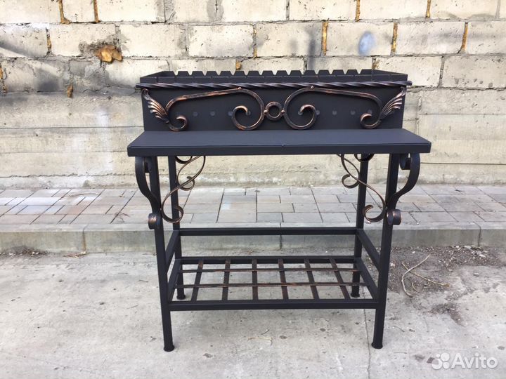 Мангал 4мм Арт-0079 (ковка)