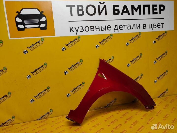 Крыло правое Hyundai Solaris 2011 Красный гранат