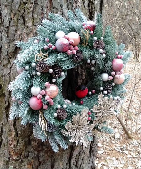 Венок новогодний, ёлочка