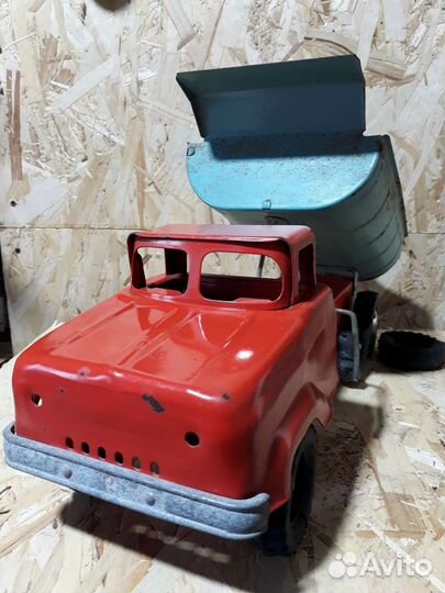 Машина грузовик Волгарь, игрушка СССР (саз)