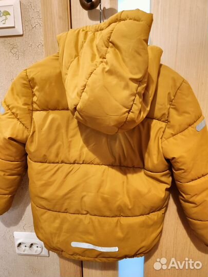 Курточка детская, теплая, 122 см