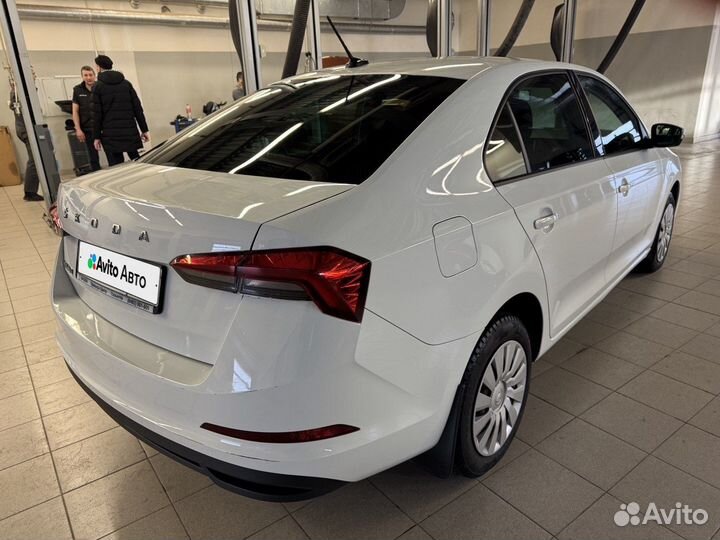 Skoda Rapid 1.6 МТ, 2021, 128 856 км