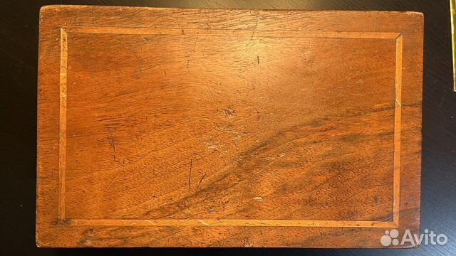 Шкатулка деревянная старинная