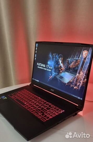 Игровой ноутбук msi rtx 3050 17,3