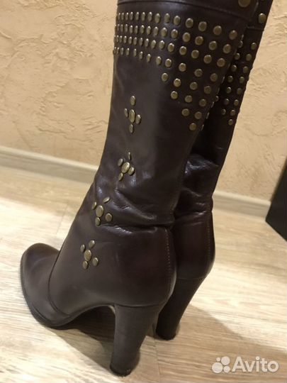 Сапоги демисезонные женские