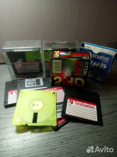 Дискеты Verbatim, TDK б/у