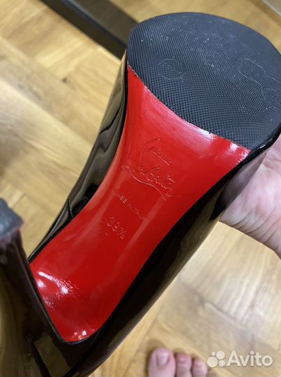 Туфли christian louboutin 39