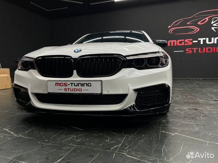 Губа стиль M-Performance BMW 5 серия G30