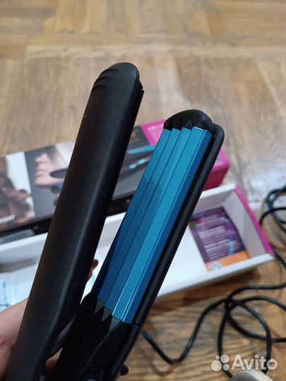 Утюжок для волос 2в1