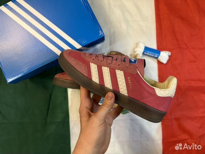 Adidas Gazelle Indoor pink розовые