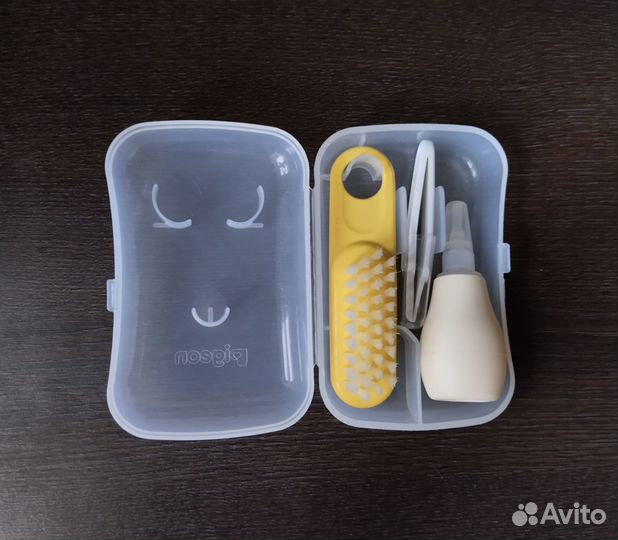 Набор Pigeon аспиратор щётка пинцет