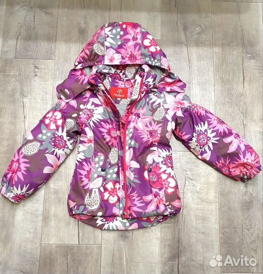 Куртка весна осень на девочку, р.116