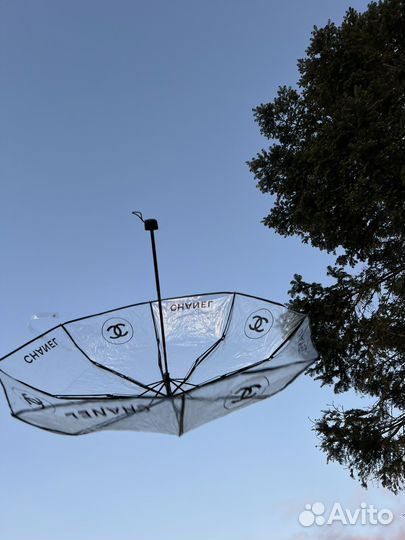 Зонт прозрачный