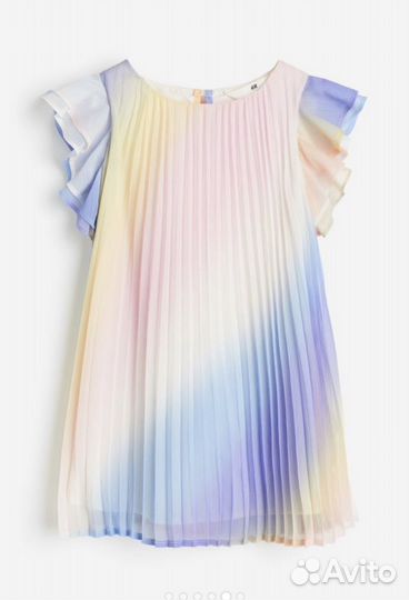 Нарядное платье для девочки 134 hm