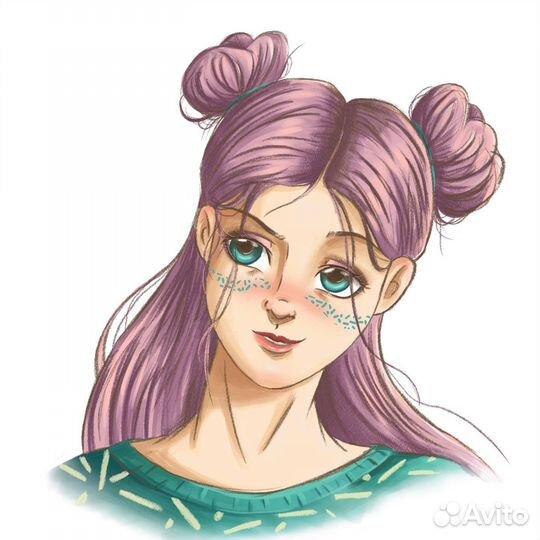 2D художник Иллюстрации Логотипы Портреты Эскизы