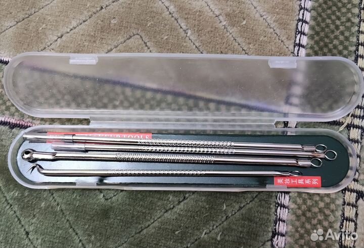 Удаление прыщей, угрей, акне, чёрных точек - набор