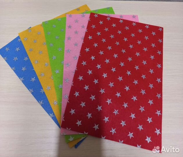 Фетр А4, мулине, полимерная глина, фоамиран