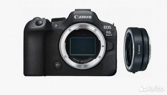 Canon EOS R6 Mark II Body + Canon Mount Adapter EF