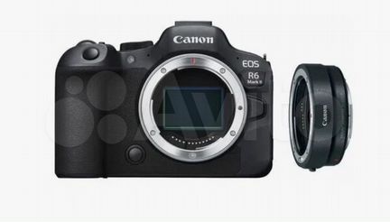Canon EOS R6 Mark II Body + Canon Mount Adapter EF