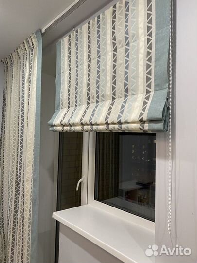 Пошив римских штор