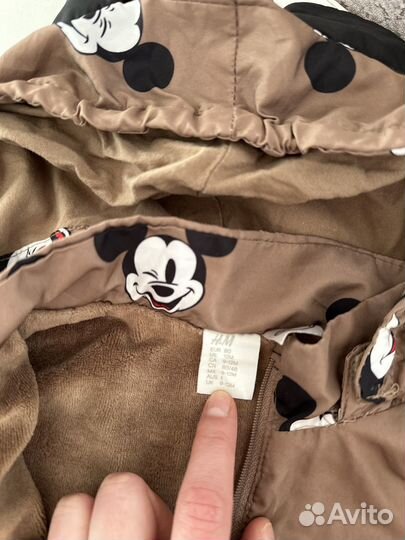 Куртка малышу h&m