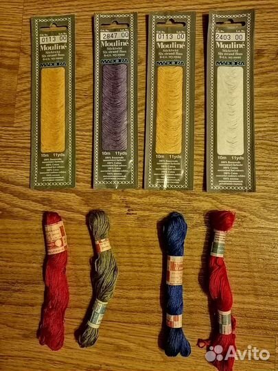 Нитки для вышивания