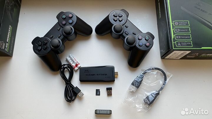 Геймстик игровая приставка 9в1 Game Stick новая