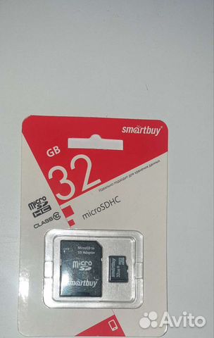 Карта памяти MicroSD 32 gb объявление продам