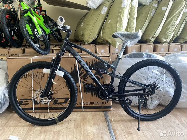 Новый велосипед двухподвес 26д