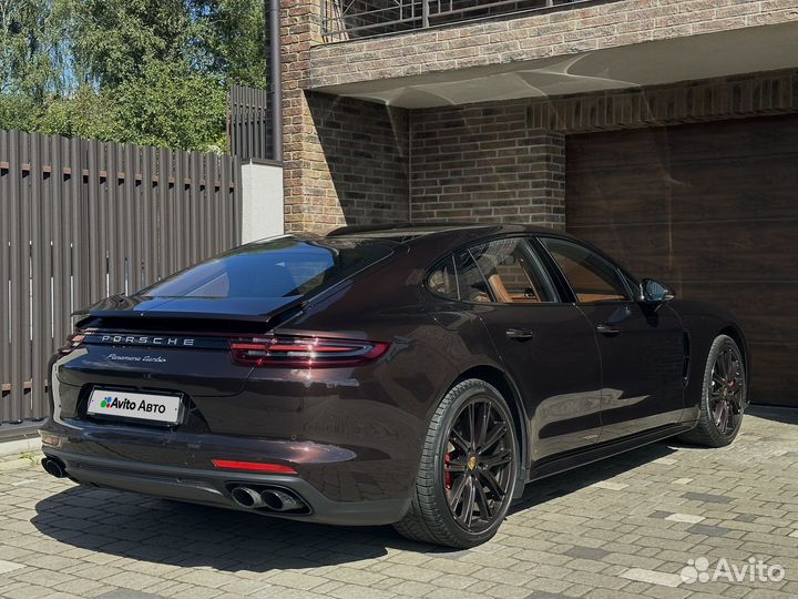 Porsche Panamera Turbo 4.0 AMT, 2017, 102 500 км